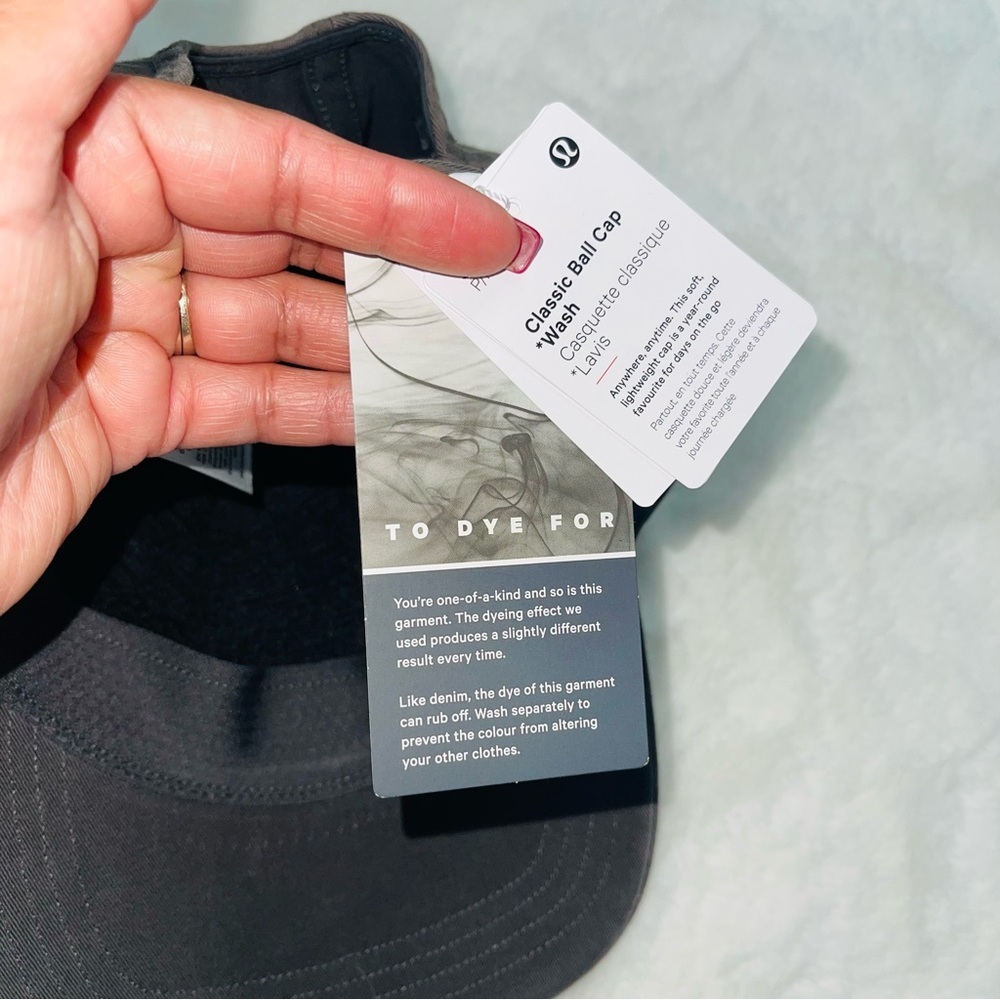 Lululemon Gray Classic Ball Cap Wash - Picture 6 of 8